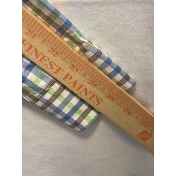 Jeremy Argyle NY Mens Medium Long Sleeve Plaid Button-Down Shirt 100% Cotton - Picture 7 of 10